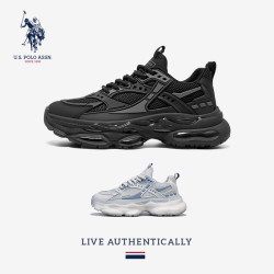 U.S. POLO ASSN. 男款夏季防滑户外运动老爹鞋