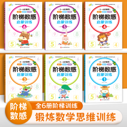 幼小衔接阶梯数感思维训练左右脑潜能开发专注力一年级测试题