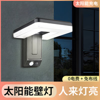 新款户外防水人体感应灯庭院灯庭院简约走廊阳台室外门口感应灯