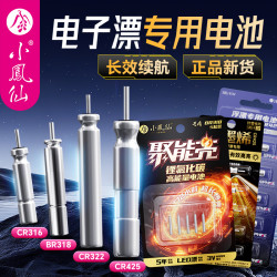 小凤仙 电子夜光漂电池通用丹尼富cr425电子夜钓浮漂电源通用