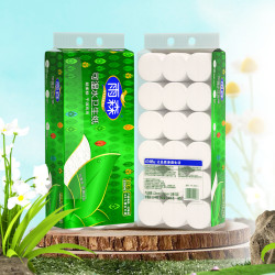 雨森 5斤卷纸加厚卫生纸家用厕所干湿两用超柔孕婴便宜粗卷亲肤