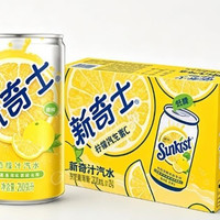 屈臣氏 新奇士果汁汽水 西柚汁 200ml*24