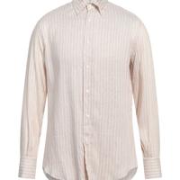BRUNELLO CUCINELLI 男士亚麻衬衫