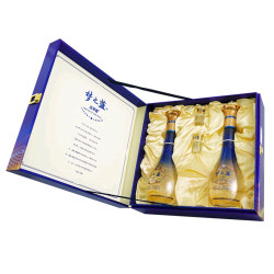 洋河 梦之蓝乐享版 52度 浓香型白酒 500ml*2瓶礼盒