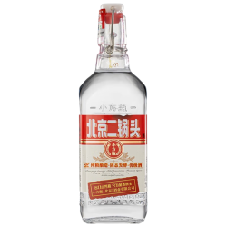 出口小方瓶 北京二锅头 清香型白酒 42度 500ml