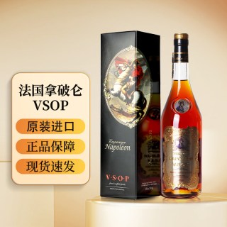 移动端：自由天使 法国拿破仑VSOP白兰地店原瓶洋酒40度700ml烈酒