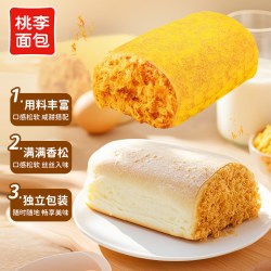 桃李 鸡蛋香松面包4袋*120g