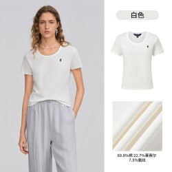 POLOWALK 女士短袖T恤 DB9W62E21015