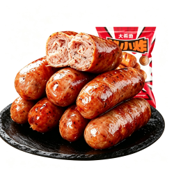 大希地 爆汁烤肠黑椒味 508g(10根) ≧85%肉含量