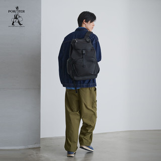 PORTER INTERNATIONAL 尼龙插扣多功能男士双肩包