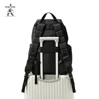 PORTER INTERNATIONAL 尼龙插扣多功能男士双肩包