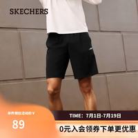 斯凯奇 短裤男士夏季新款速干运动裤百搭宽松五分裤休闲下装
