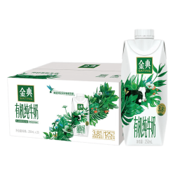伊利 有机纯牛奶 梦幻盖250ml*20盒