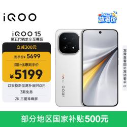 vivo iQOO 15 5G手机 16GB+512GB 传奇版
