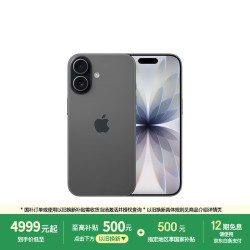 Apple iPhone 17 5G手机 8GB+256GB 黑色