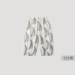 巴厘小猪 亚麻 儿童防蚊裤  天之蕉子 110