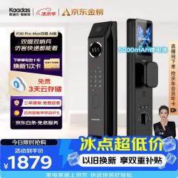 凯迪仕 P30 Pro Max 电子智能锁 幻影黑