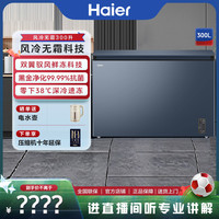 海尔 小冰柜300升风冷无霜速冻小型大容量商用冷柜WGHECD