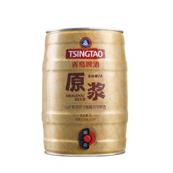 青岛啤酒 原浆啤酒 5L桶装