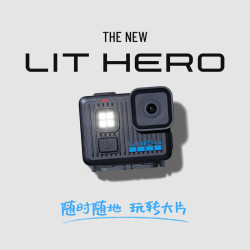 GoPro LITHERO运动相机户外摩托骑行潜水vlog相机便携式旅拍摄像机
