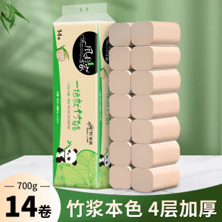 风韵万家 卷纸 4层700g14卷