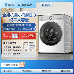 SWAN 纯平全嵌 TG12VE10PRO 滚筒洗衣机 单洗纯白