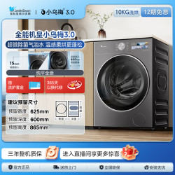 SWAN 全能机皇 洗烘一体 1.21洗净比 小天鹅洗衣机TD10DE40