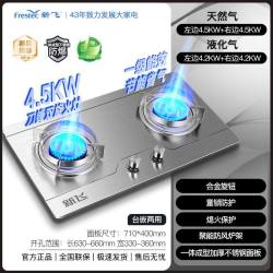 新飞 JZY-LTE1 增压直喷猛火 双灶燃气灶