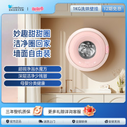 SWAN 小天鹅迷你母婴壁挂超微净泡洗烘一体机TD10M30MAX