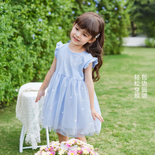jellybaby 夏季女童婴儿裙子连衣裙公主裙宝宝JQG52511