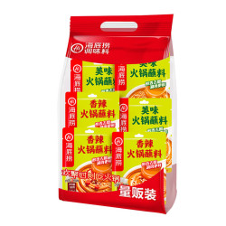 海底捞 蘸料 原味蘸料180g*3+香辣蘸料180g*3