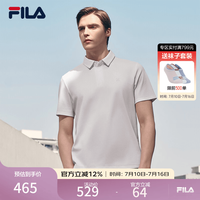 FILA 菁英POLO斐乐官方男子针织短袖POLO衫2026夏季新款舒适休闲上衣