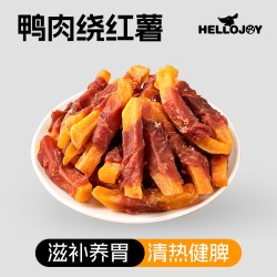 旺小食 狗零食鸡肉绕红薯120g