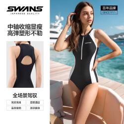 SWANS 女款三角连体泳衣