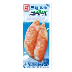 可莱美 韩国进口蟹棒即食蟹味棒蟹柳滑蛋含蟹肉手撕蟹足棒模拟蟹肉