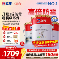 立邦 京雅居 乳胶漆 防霉抗甲醛五合一净味无添加室内面漆 54L 高倍防霉2.0