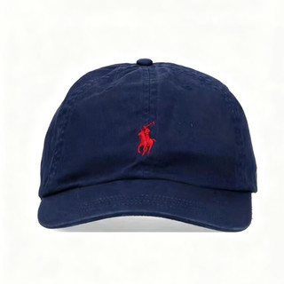 RALPH LAUREN 拉夫劳伦 710548524 棉质斜纹布 海军蓝 棒球帽