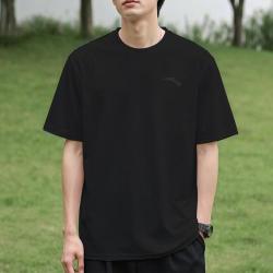 安踏 夏季男款防晒速干弹力透气运动T恤