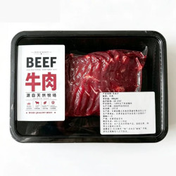 祁连天宝 原切黄牛牛吊龙片400g*1盒