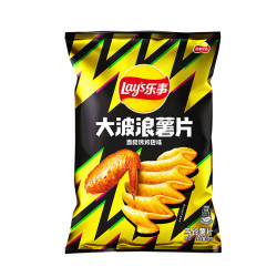 乐事 大波浪薯片香脆烤鸡翅味70g