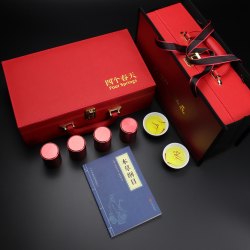 四个春天藏红花教师节女老师毕业礼物单位客户伴手礼