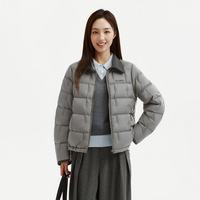 坦博尔 真五折!坦博尔26年新款轻薄羽绒服女小个子短款外套
