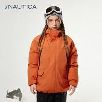 NAUTICA 美式儿童户外冲锋三防滑雪服 桔色