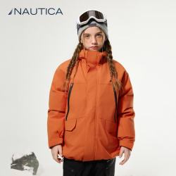 NAUTICA 美式儿童户外冲锋三防滑雪服 桔色