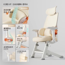 奇妙屋 K3 人体工学电脑椅 香草米