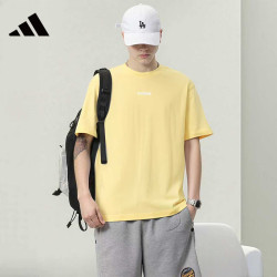 adidas 男女通用运动T恤