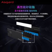 阿斯加特 女武神二代 DDR5海力士颗粒RGB灯条台式机内存