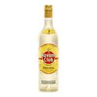 哈瓦那俱乐部 3年陈酿朗姆酒 37.5度 1000ml