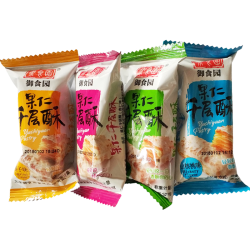 御食园 一口酥 混合口味 300g 袋装 糕点