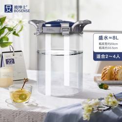 玻绅士 Glass Gentleman 玻绅士 玻璃水桶 饮水机桶 8L 带硅胶软管